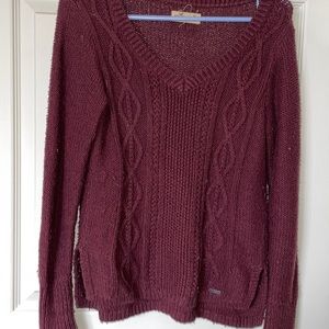 Hollister knit top! Warm! Perfect for fall/winter!